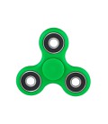 Спиннер (fidget spinner) - пластиковый с подшипниками зеленый