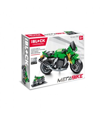 Конструктор iBlock Мега Bike мотоцикл Kawasaki Ninja (PL-920-183)