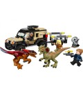 Конструктор LEGO Jurassic World Перевезення пірораптора та дилофозавру 254 деталі (76951)