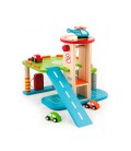 Ігровий набір Viga Toys Паркінг Дерев'яний 3 рівні (817539579)
