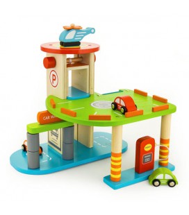 Дерев'яний ігровий набір Viga Toys Паркінг 59963 (Viga Toys)