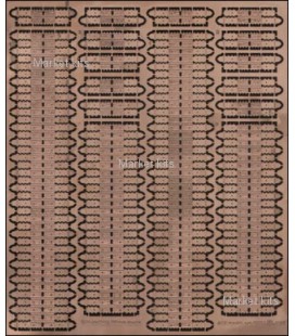 PE7232 Photoetched tracks set for 1/72 T-34 mod.1941 1:72 ACE (PE7232)