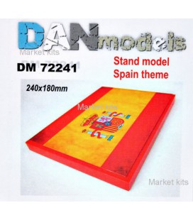 Підставка для моделей. Тема: Іспанія (240х180мм) DAN models (DAN72241)