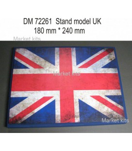 Підставка для моделей авіації. Тема: Великобританія (240x180 мм) 1:72 DAN models (DAN72261)