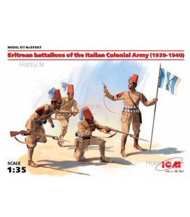 Еритрейські батальйони колоніальної армії Італії,1939-1940 р. 1:35 ICM (ICM35567)