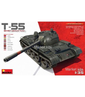 Середній танк Т-55 1:35 MINIART (MA37027)