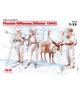 Фінські піхотинці (зима, 1940 р.) 1:35 ICM (ICM35566)