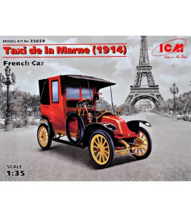 Французький автомобіль 'Марнське таксі' 1914 р. 1:35 ICM (ICM35659)