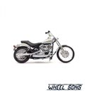Модель мотоцикла Harley-Davidson FXST Softail Standard 2001 1:18 Maisto (M2413)