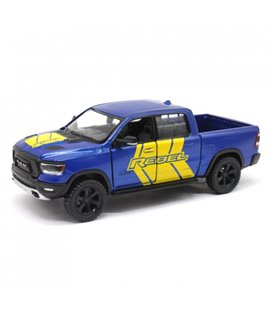 Машинка металева інерційна 2019 Dodge RAM 1500 Kinsmart KT5413WF 1:46 (Синій)