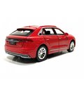 Машинка металева AutoExpert Audi Q8 1:24 звук світло червона (GT-5250)