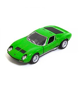 Машинка KINSMART Lamborghini Miura P400, зеленая KINSMART (KT5390W)