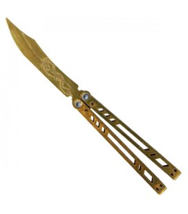 Сувенірний ніж «Метелик LEGASY» Золото Сувенір-Декор (SO2BAL-G) (185331)
