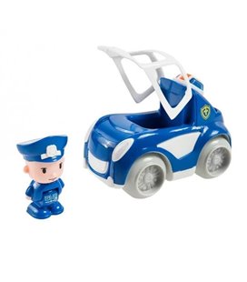 Дитяча Поліцейська Машина Smiki 13x7x9 см Синя (6219779)