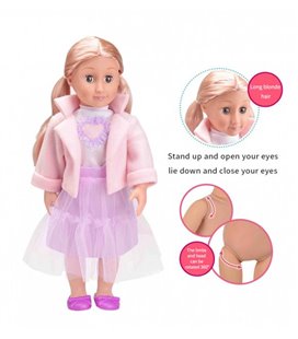 Лялька для дівчаток 'A' 2045 м'яконабивна