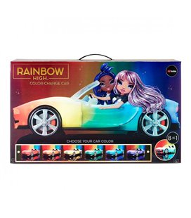 Автомобіль для ляльки Rainbow High - Різнокольорове сяйво Rainbow High (574316)