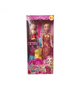 Лялька з сукнями з лялечкою, 319A36