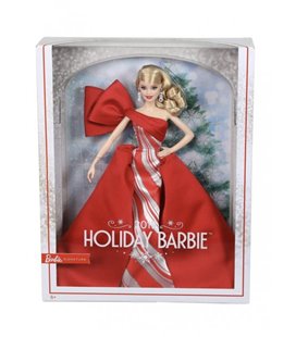 Лялька Barbie Барбі в червоній сукні Holiday doll