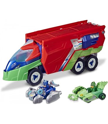 Автомобіль трансформер Супершукач Героїв у Масках PJ Masks PJ Launching Seeker Preschool Toy Transforming Vehicle Playset (F2121