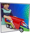 Автомобіль трансформер Супершукач Героїв у Масках PJ Masks PJ Launching Seeker Preschool Toy Transforming Vehicle Playset (F2121