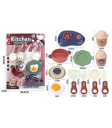 Посудка Kitchen. My little chef” 11 предметів AToys (218-3)