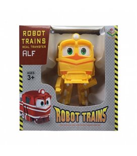 Іграшка Трансформер DT-005 Robot Trains (Жовтий Альф)