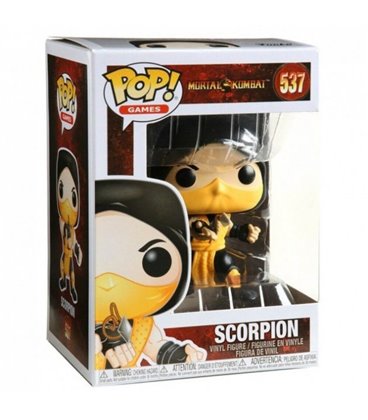 Колекційна фігурка Funko Pop!® серії 'Mortal Kombat' - SCORPION (№ 537)