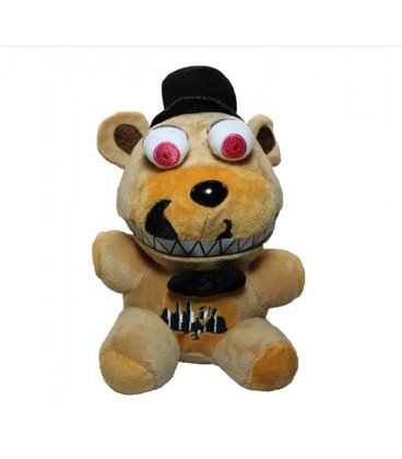 М'яка іграшка аніматроніку кошмарний ведмідь 5 ночей з Фредді FNAF / Фнаф Фреді (Five Nights at Freddy's) 18 см (10060)