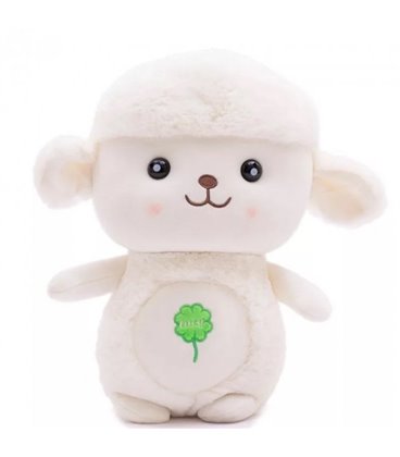 М'яка іграшка овечка Мікі плюшева 24 см Білий (916328029)