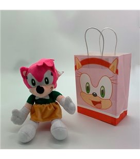 М'яка іграшка Емі Роуз з Sonic Anex Amy Rose 28 см з фірмовим пакетом