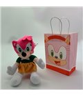 М'яка іграшка Емі Роуз з Sonic Anex Amy Rose 28 см з фірмовим пакетом