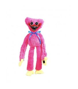 М'яка Іграшка Хагі Ваги (Huggy Wuggy) рожева з липучками (9091)