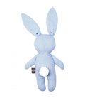 М'яка іграшка зайчика-обіймайка блакитного кольору Spiegelburg Німеччина