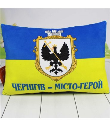 Подушка 'Чернігів - місто-герой' 26 см 00861-0030 (2000989108009)