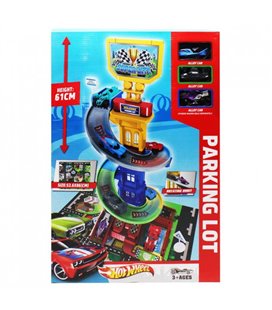 Паркінг 'Гонка' зі спуском, в коробці A-Toys 37х9х53 см Різнобарвний 000218017