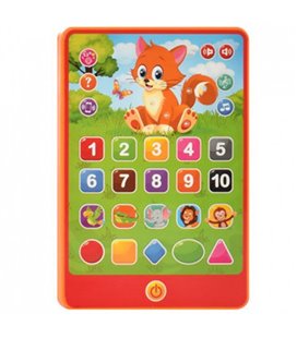 Дитячий інтерактивний планшет Limo Toy на рус. мовою (Помаранчевий) (SK 0016(Orange))