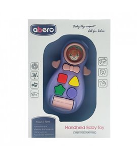 Дитячий мобільний телефон abero зі звуком Фіолетовий (QX-91176E00001111)