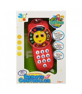 Дитячий мобільний телефон Bambi AE00507 англійською мовою (Червоний)