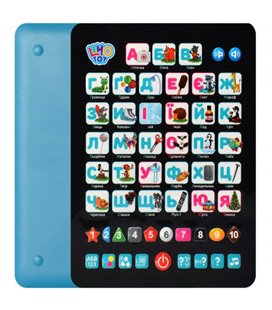Дитячий планшет 'Азбука' SK 0019 на укр. мовою (Синій) (160743)