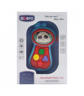 Дитячий мобільний телефон abero зі звуком Червоно-синій (QX-91179E00001111)