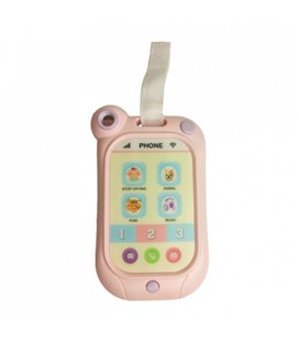 Іграшка мобільний телефон інтерактивний Pink (G-A08100001111)