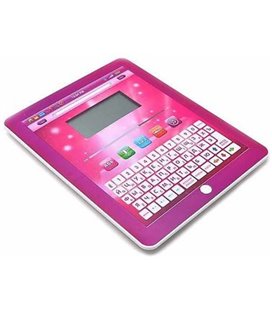 Дитячий планшет 7321, 2 мови РУС/АНГЛ, літери, цифри, музика (93871)