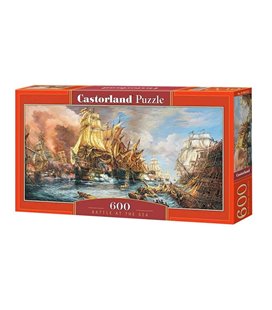 Castorland puzzle Пазл Битва на морі, 600 ел. (панорама) (В-060252)