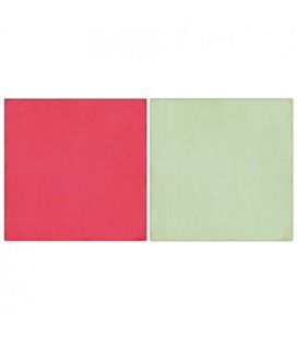 Двосторонній папір, Echo Park Pink/Mint 30х30 см, артикул THG27017