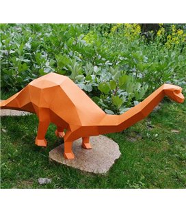 Бронтозавр 3Д модель papercraft