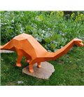 Бронтозавр 3Д модель papercraft