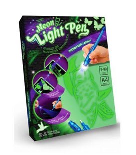 Набір для малювання світлом Danko Toys Neon Light Pen Сова NLP-01-01U