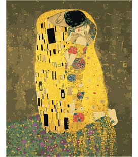Картина за номерами Ідейка 'Аура поцілунку 2' - Густав Клімт 40х50см KHO4534