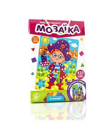 Набір для творчості 'М'яка мозаїка. Пірат' (укр) Vladi Toys (VT4511-04)