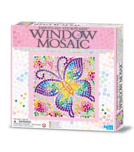 Набір для творчості 4M Мозаїка на вікно (3 в асорт. метелик/дельфін/кошеня) (00-04526)